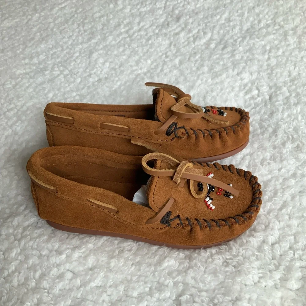 Minnetonka Childrens Thunderbird Moccasin
